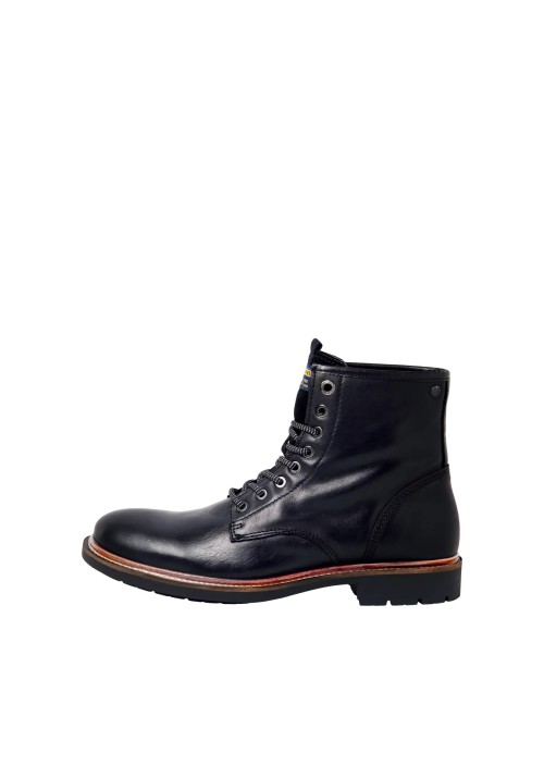 Ανδρικά Μποτάκια Jack & Jones JFWTanner Leather Boot SN 12215613 Anthracite