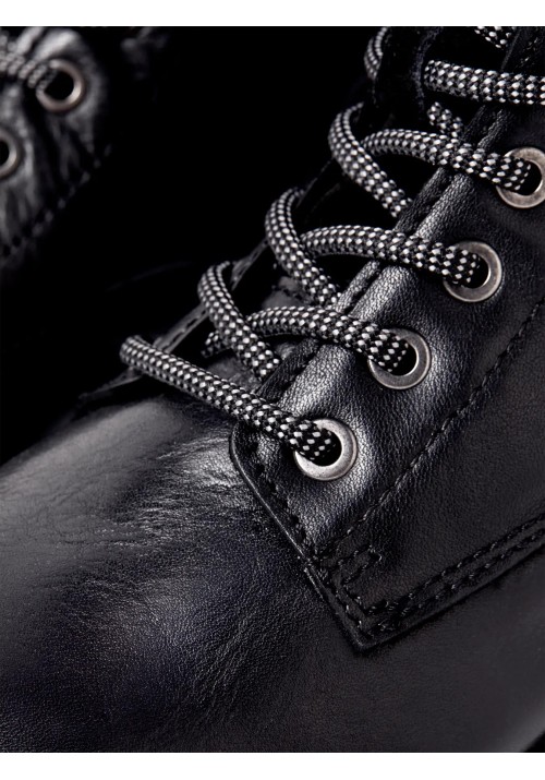 Ανδρικά Μποτάκια Jack & Jones JFWTanner Leather Boot SN 12215613 Anthracite