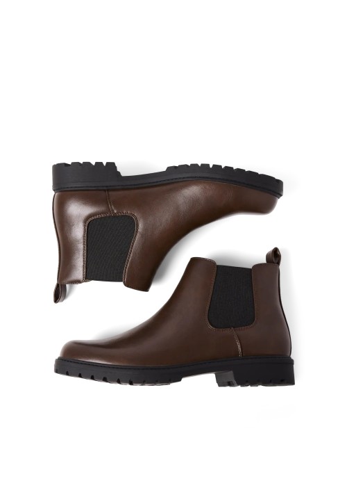 Ανδρικά Μποτάκια  Chelsea Jack & Jones JFWDuneland Boot LN 12301930 Brown Stone