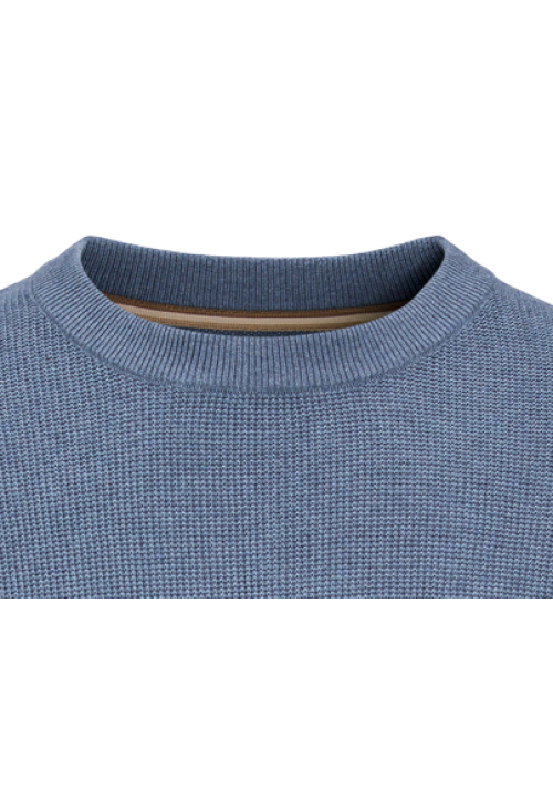 Ανδρικό Βαμβακερό Πλεκτό Jack & Jones JPRBlurony Knit Crew Neck 12259684 Sargasso Sea