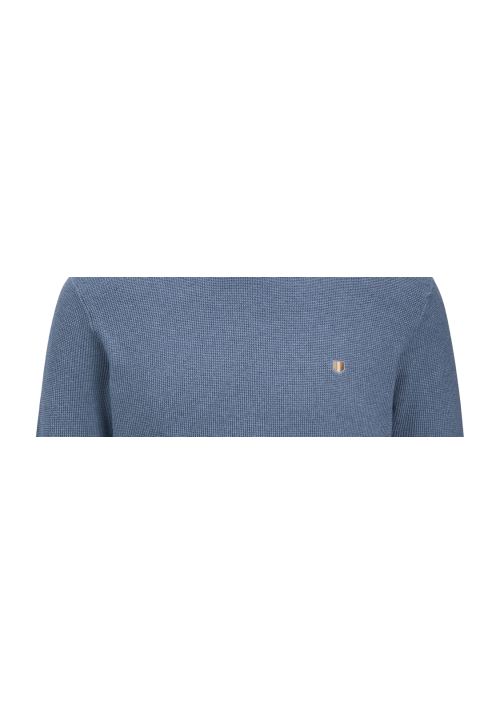 Ανδρικό Βαμβακερό Πλεκτό Jack & Jones JPRBlurony Knit Crew Neck 12259684 Sargasso Sea