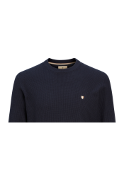 Ανδρικό Πλεκτό Βαμβακερό Jack & Jones JPRBlurony Knit Crew Neck 12259684 Maritime Blue