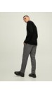 Ανδρικό Πλεκτό Jack & Jones Jrollie Knit Crew Neck SN 12215468 Μαύρο