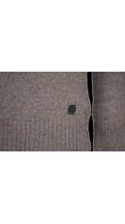 Ανδρικό Πουλόβερ Πλεκτό Μάλλινο Harvest 2428-10 Καφέ