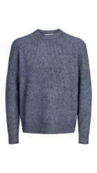 Ανδρικό Πουλόβερ Πλεκτό Jack & Jones Jorfredetiksberg Ollie Knit Crew Neck 12300465 Crown Blue Melange Ανδρικό Πουλόβερ Πλεκτό Jack & Jones Jorfredetiksberg Ollie Knit Crew Neck 12300465 Crown Blue Melange