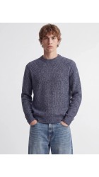Ανδρικό Πουλόβερ Πλεκτό Jack & Jones Jorfredetiksberg Ollie Knit Crew Neck 12300465 Crown Blue Melange Ανδρικό Πουλόβερ Πλεκτό Jack & Jones Jorfredetiksberg Ollie Knit Crew Neck 12300465 Crown Blue Melange