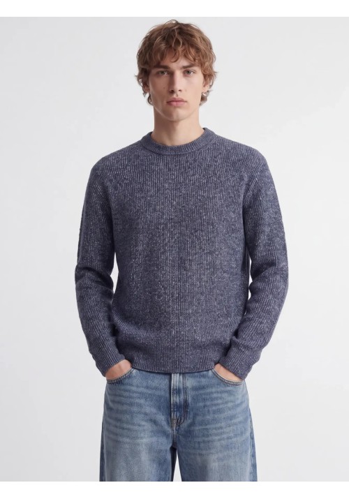 Ανδρικό Πουλόβερ Πλεκτό Jack & Jones Jorfredetiksberg Ollie Knit Crew Neck 12300465 Crown Blue Melange Ανδρικό Πουλόβερ Πλεκτό Jack & Jones Jorfredetiksberg Ollie Knit Crew Neck 12300465 Crown Blue Melange