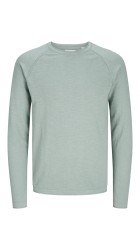 Ανδρικό Πλεκτό Βαμβακερό Jack & Jones JJebreeze Knit Crew Neck 12269654 Iceberg Green Ανδρικό Πλεκτό Βαμβακερό Jack & Jones JJebreeze Knit Crew Neck 12269654 Iceberg Green