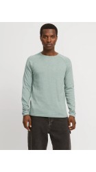 Ανδρικό Πλεκτό Βαμβακερό Jack & Jones JJebreeze Knit Crew Neck 12269654 Iceberg Green Ανδρικό Πλεκτό Βαμβακερό Jack & Jones JJebreeze Knit Crew Neck 12269654 Iceberg Green