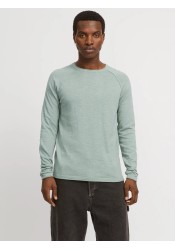 Ανδρικό Πλεκτό Βαμβακερό Jack & Jones JJebreeze Knit Crew Neck 12269654 Iceberg Green Ανδρικό Πλεκτό Βαμβακερό Jack & Jones JJebreeze Knit Crew Neck 12269654 Iceberg Green