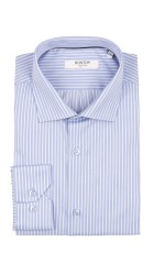 Ανδρικό Πουκάμισο Boston 1109-1-1 Γαλάζιο