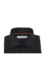 Ανδρικό Πουκάμισο Boston 2143-21 Μαύρο