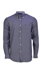 Ανδρικό Πουκάμισο Boston 2230-37 Μπλε Ανδρικό Πουκάμισο Boston 2230-37 Μπλε