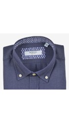 Ανδρικό Πουκάμισο Boston 2230-37 Μπλε Ανδρικό Πουκάμισο Boston 2230-37 Μπλε