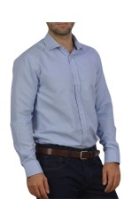 Ανδρικό Πουκάμισο Boston 28877-1 Γαλάζιο