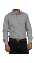 Ανδρικό Πουκάμισο Boston 28877-2 Γκρι