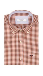 Ανδρικό Πουκάμισο Boston 4302-3 Καφέ Ανδρικό Πουκάμισο Boston 4302-3 Καφέ