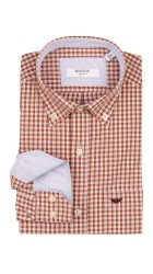 Ανδρικό Πουκάμισο Boston 4302-3 Καφέ Ανδρικό Πουκάμισο Boston 4302-3 Καφέ