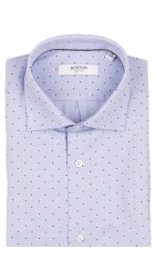Ανδρικό Πουκάμισο Boston 606-4-4 Γαλάζιο