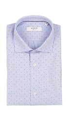 Ανδρικό Πουκάμισο Boston 606-4-4 Γαλάζιο