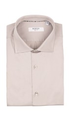 Ανδρικό Πουκάμισο Boston 608-3 Μπέζ Ανοικτό