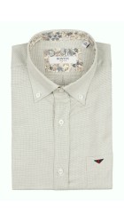 Ανδρικό Πουκάμισο Boston 608-4 Βεραμάν