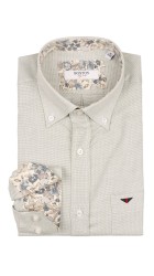 Ανδρικό Πουκάμισο Boston 608-4 Βεραμάν