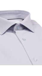 Ανδρικό Πουκάμισο Ελαστικό Boston 9001-444 Γκρί Ανοικτό