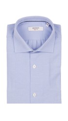 Ανδρικό Πουκάμισο Boston 95028-455-8 Γαλάζιο