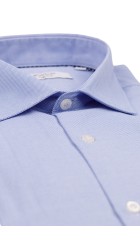 Ανδρικό Πουκάμισο Boston 95028-455-8 Γαλάζιο