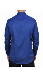 Ανδρικό Πουκάμισο Boston 9502-464 Μπλε