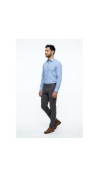 Ανδρικό Πουκάμισο Boston Swift 101-1 Γαλάζιο