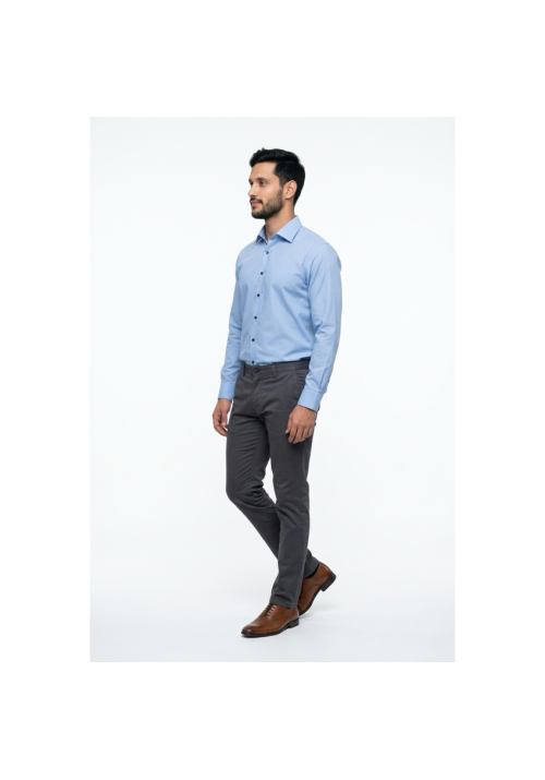Ανδρικό Πουκάμισο Boston Swift 101-1 Γαλάζιο