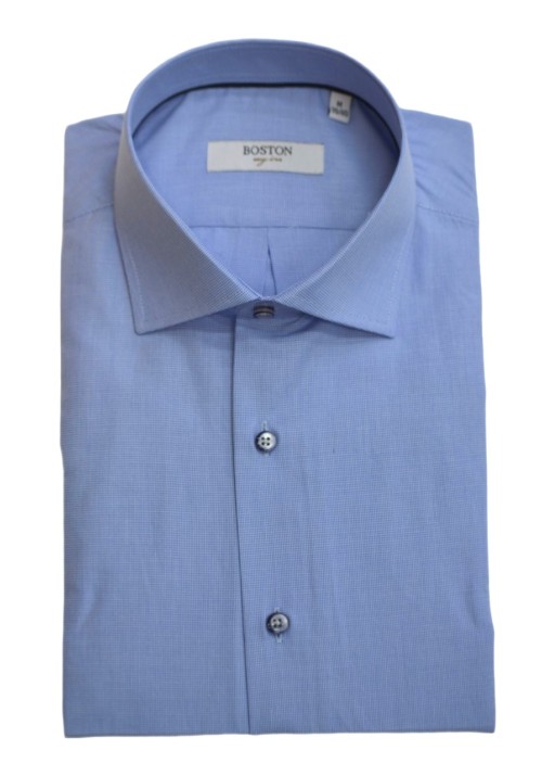Ανδρικό Πουκάμισο Boston Swift 101-1 Γαλάζιο