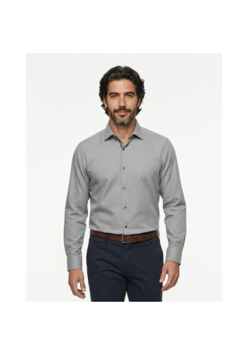 Ανδρικό Πουκάμισο Boston Swift 11-2 Γκρι