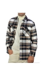 Ανδρικό Πουκάμισο Overshirt Hamaki-Ho GL2363J  Γκρι