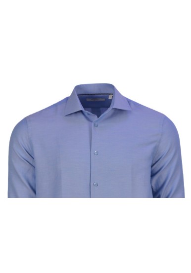 Ανδρικό Πουκάμισο Boston 9502-459 Γαλάζιο