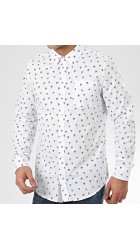 Aνδρικό Πουκάμισο Floral Sublevel H6313Z10929 Λευκό