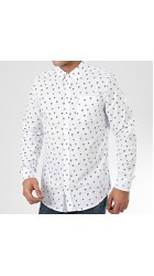 Aνδρικό Πουκάμισο Floral Sublevel H6313Z10929 Λευκό