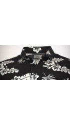 Ανδρικό Πουκάμισο Floral Eight2nine 24000 Μαύρο