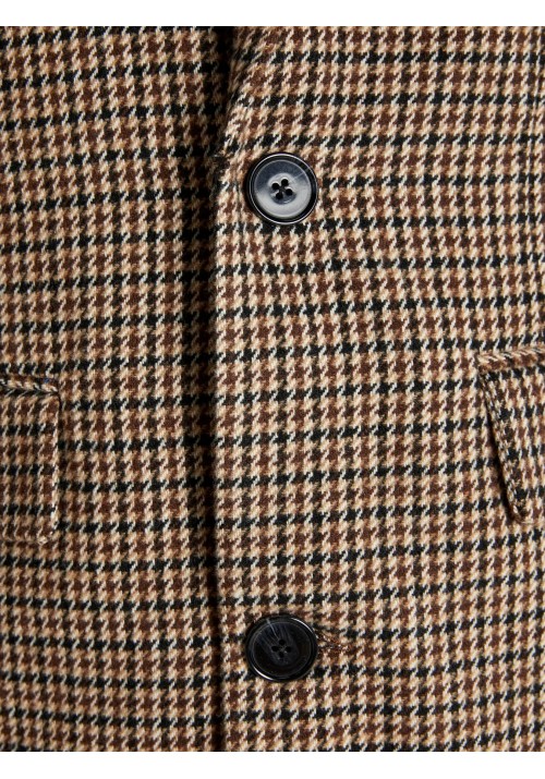 Ανδρικό Παλτό Jack & Jones JJEHarris Coat SN 12288145 Crockery/Houndstoot