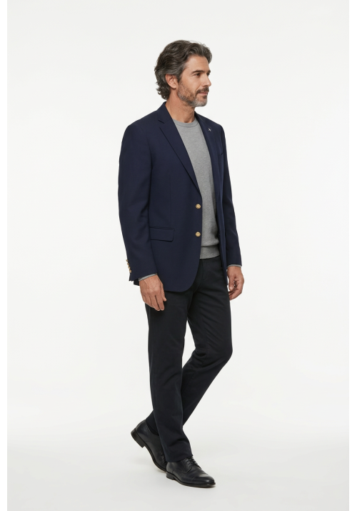 Ανδρικό Σακάκι Boston Blazer 7105-6 Μπλέ