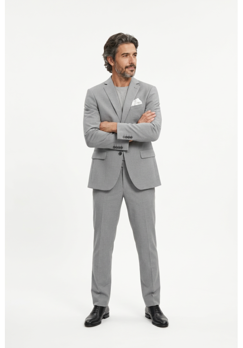 Ανδρικό Κοστούμι Boston 2909-7 Γκρι