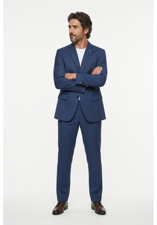 Ανδρικό Κοστούμι Boston 2910-8 Μπλέ