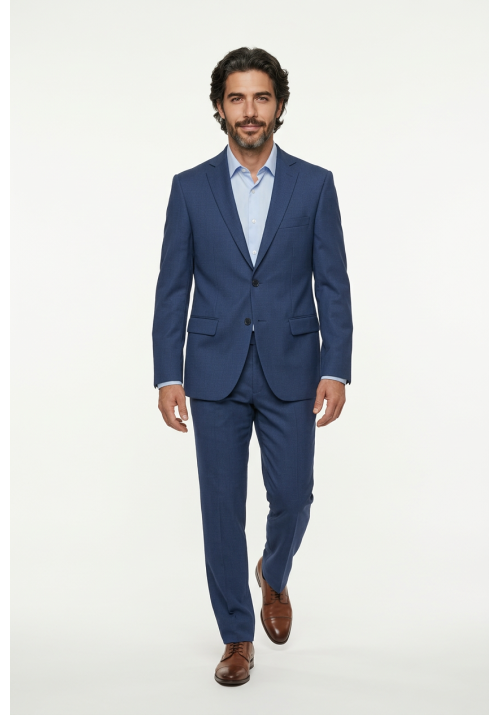 Ανδρικό Κοστούμι Boston 2910-8 Μπλέ