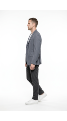 Ανδρικό Σακάκι Boston 7120-4 Γκρι