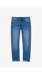 Ανδρικό Παντελόνι Τζιν με Κανονική Εφαρμογή Tiffosi 10039061 Γαλάζιο