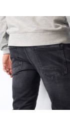 Ανδρικό Παντελόνι Τζιν Petrol Jackson Slim 9705 Μαύρο Ανδρικό Παντελόνι Τζιν Petrol Jackson Slim 9705 Μαύρο