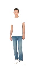 Ανδρικό Παντελόνι Τζιν με Κανονική Εφαρμογή Tiffosi 10039061 Γαλάζιο