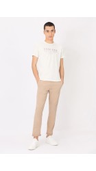 Ανδρικό Παντελόνι Chino Slim Fit Tiffosi 10036813 Μπεζ